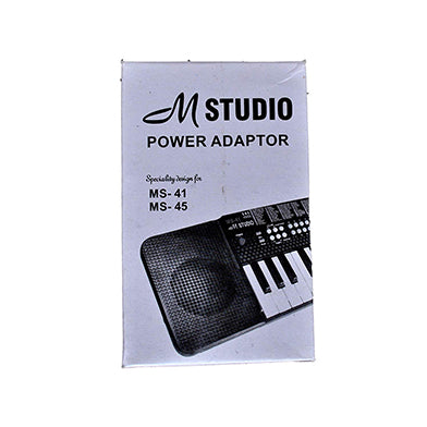 M Studio MS-41 Advance 32-Key Portable Mini Keyboard | Built-In Rhythms, Demo Songs & Smart Chord | Lightweight Keyboard for Kids & Beginners (Black)