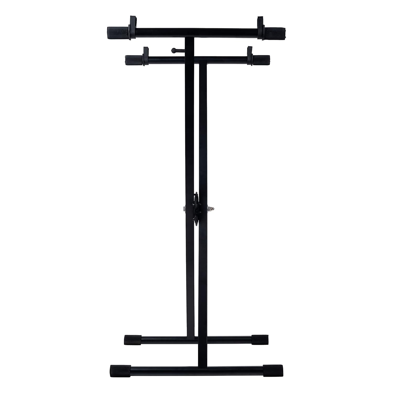 DOLPHIN Heavy-Duty Single-X Adjustable Piano & Keyboard Stand with Secure Locking Mechanism, Sturdy Metal Construction for Home, Studio & Stage Use (Model DP10)