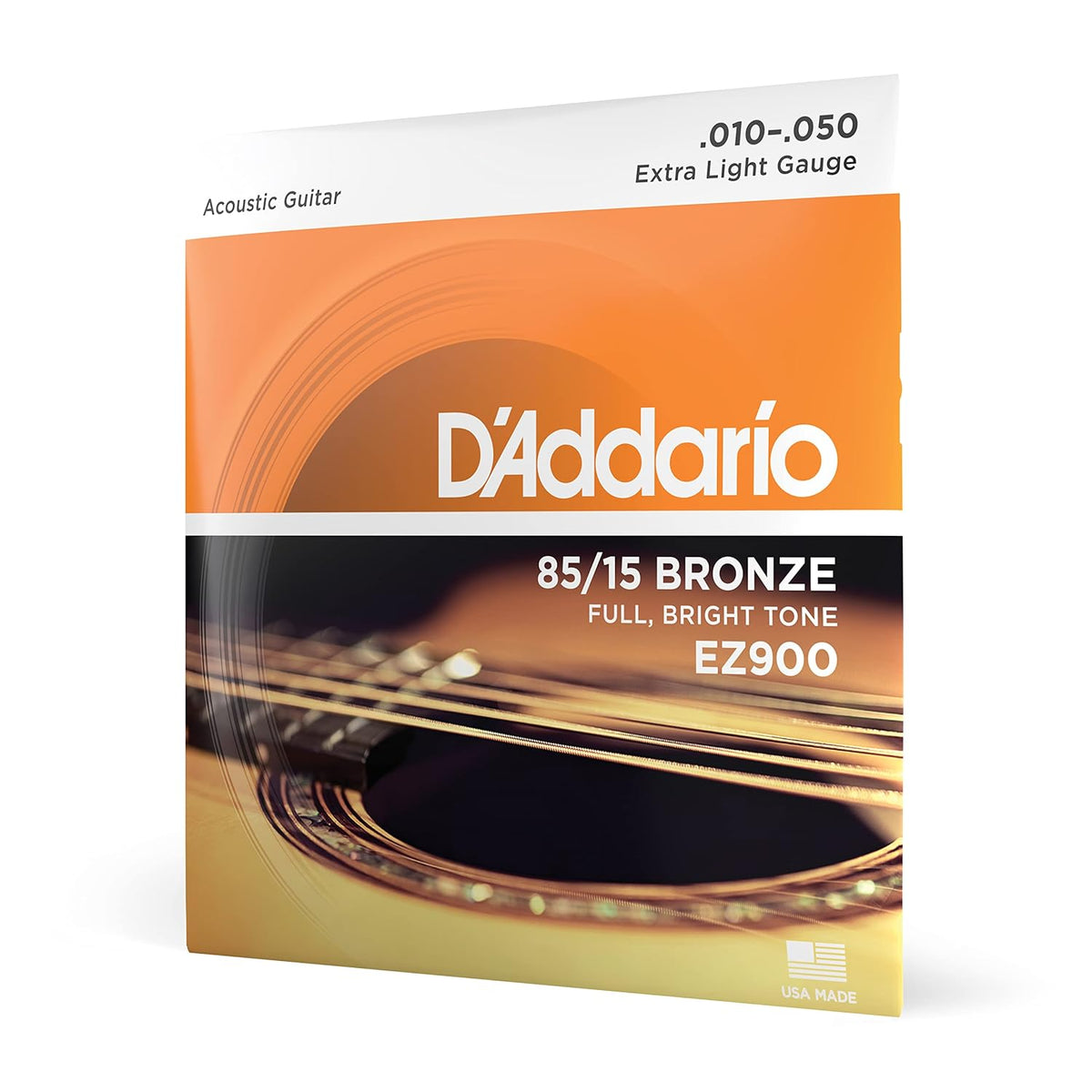 D’Addario EZ900 85/15 Bronze Great American Extra Light Acoustic Guitar Strings