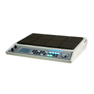 M Studio MSP30 Pro Electronic Drum Pad with 8 Velocity-Sensitive Pads, LCD Display, Built-In Sounds & MIDI Controller – Portable Digital Drum Kit (White)