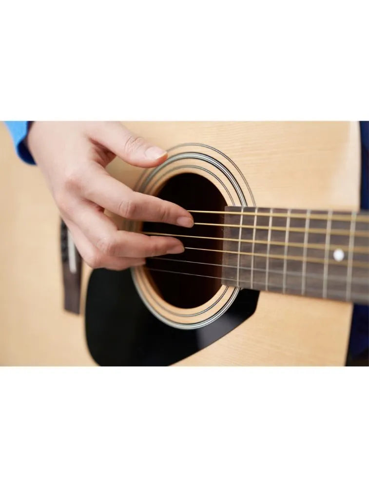 Yamaha F310P Acoustic Guitar (Includes Gigbag, Strap, Pitch Pipe, Strings, Picks, String Winder and Capo)