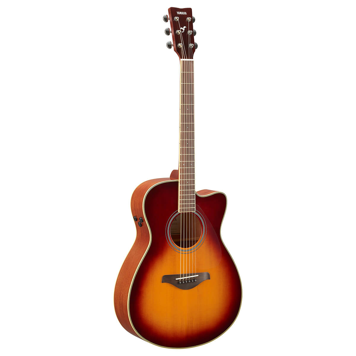Yamaha FSC-TA Brown Sunburst Trans Acoustic Guitar