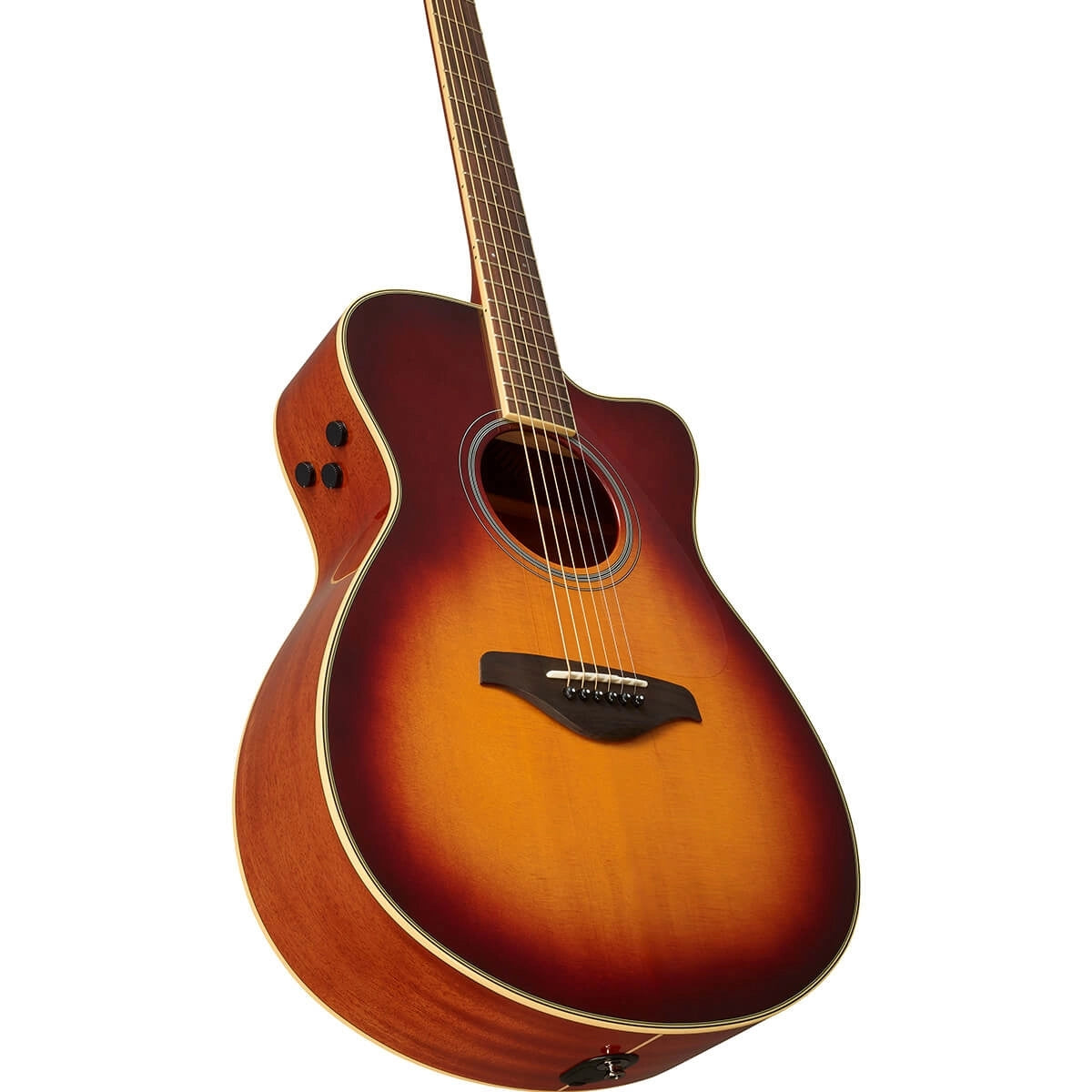 Yamaha FSC-TA Brown Sunburst Trans Acoustic Guitar