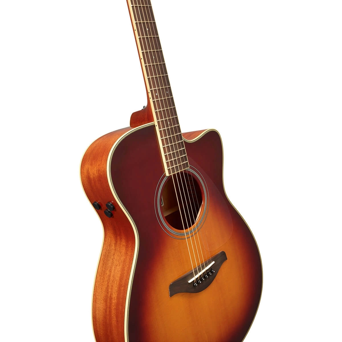 Yamaha FSC-TA Brown Sunburst Trans Acoustic Guitar