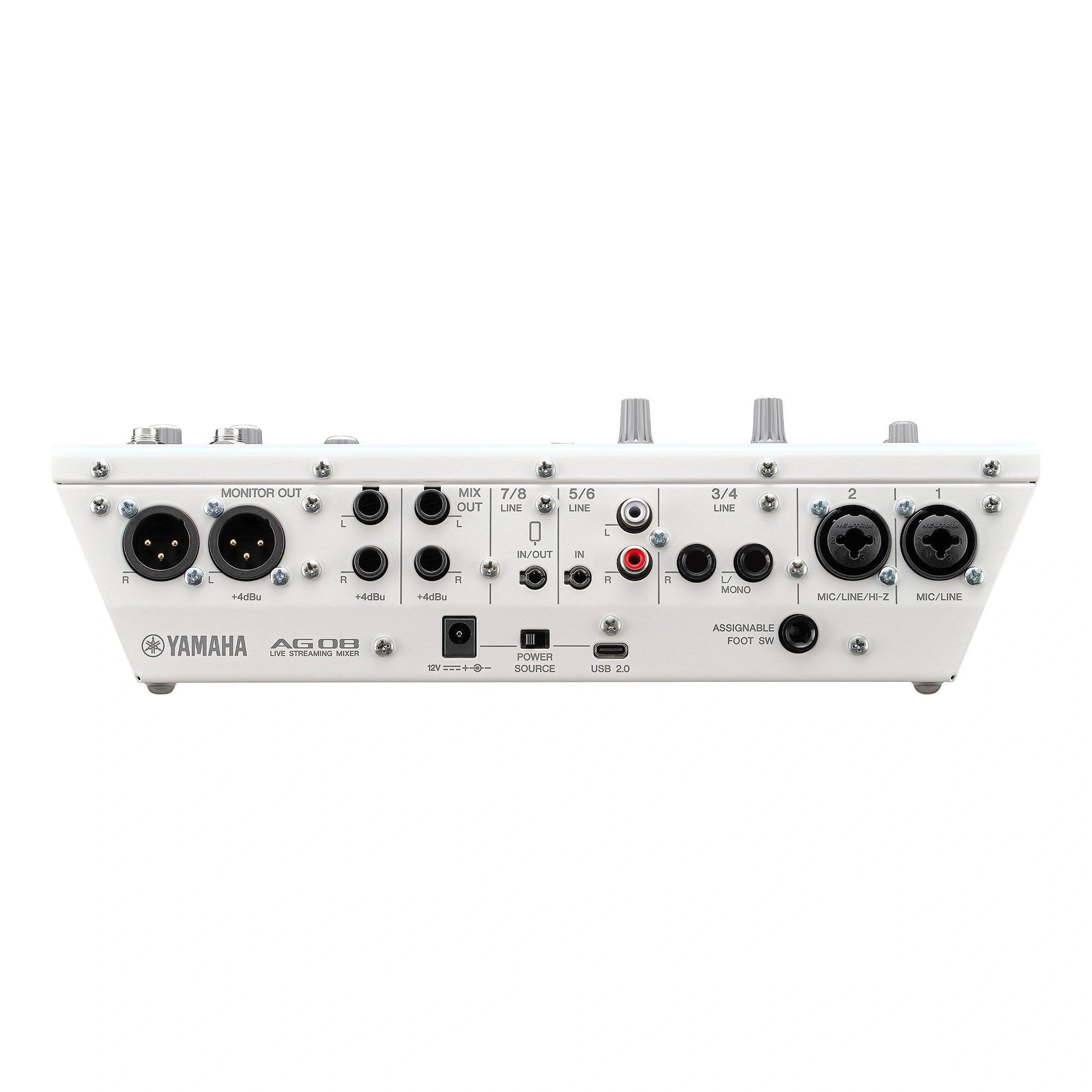 Yamaha AG08 (White) Live Streaming Mixer