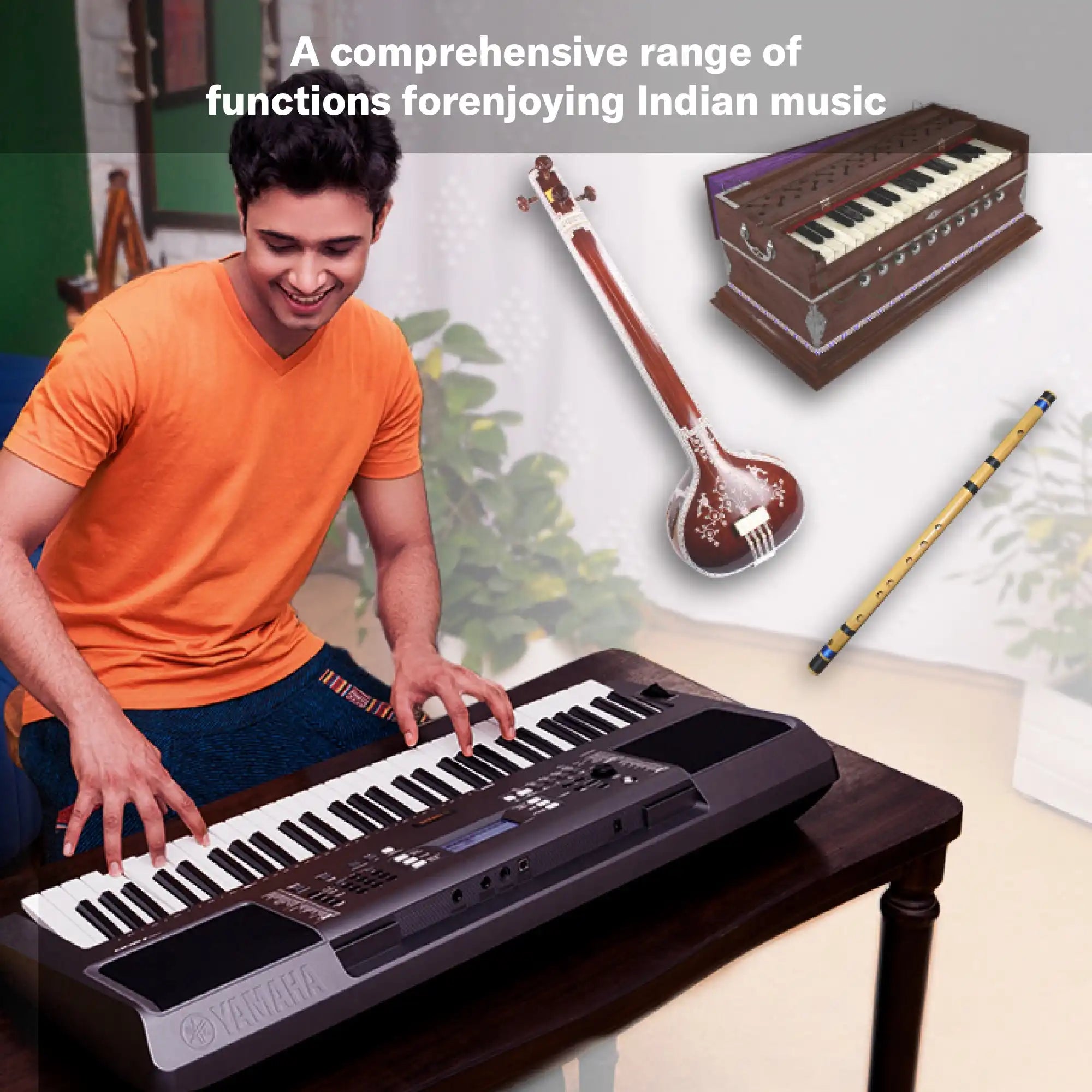 Yamaha PSR-I300 Portable Keyboard 61 Keys (Made in India)