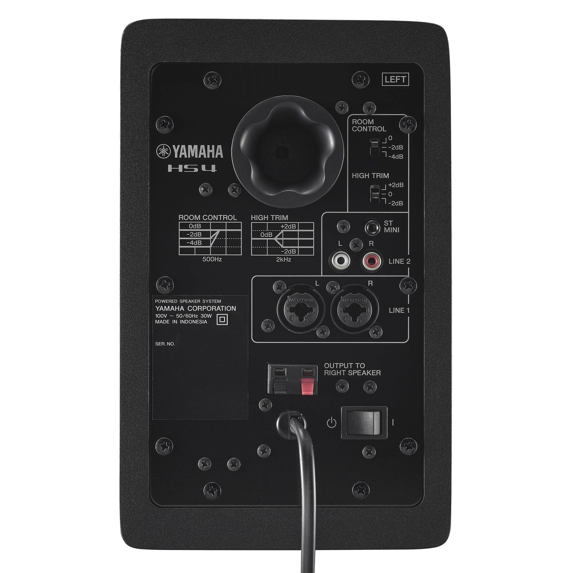 Yamaha HS4 (Black) Powered Studio Monitors (Sold in Pair)