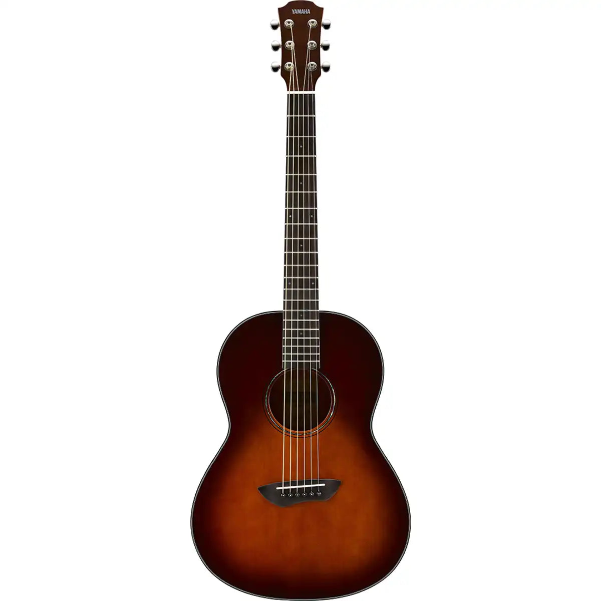 Yamaha CSF1M Brown Sunburst Acoustic Travel Guitar – Solid Sitka Spruce Top with Carry Case Included