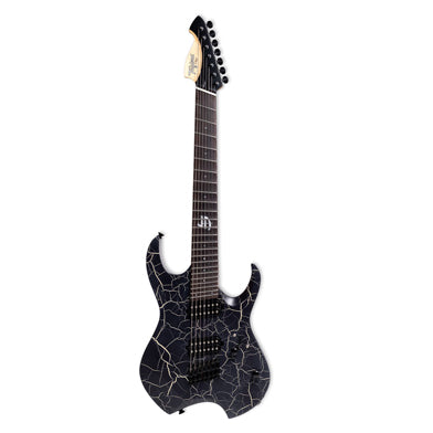 Tagima ARROW MS electric guitar Black-natural cracked open pore (BNCOP-DF)