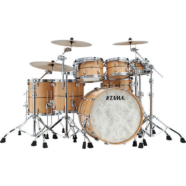 TAMA STAR Maple 22" 7-Piece Shell Pack (RGCM – Gloss Natural Curly Maple)