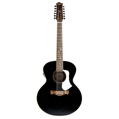 Tagima FS-600 NC EQ Jumbo non-cutaway Acoustic Guitars Black (BK)