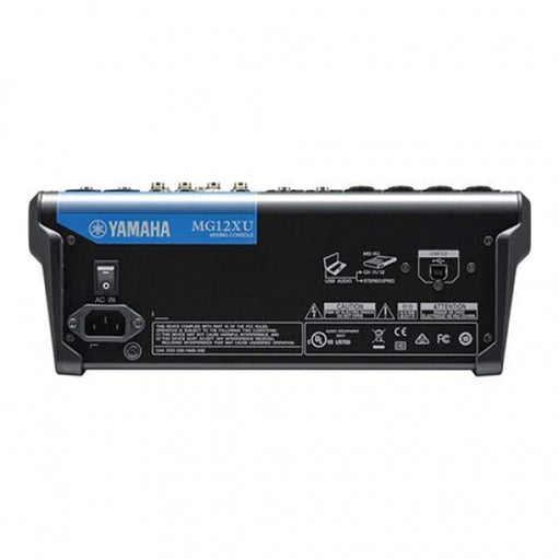 Yamaha MG12XU Compact 12-Channel Mixer with USB Interface & Studio Effects