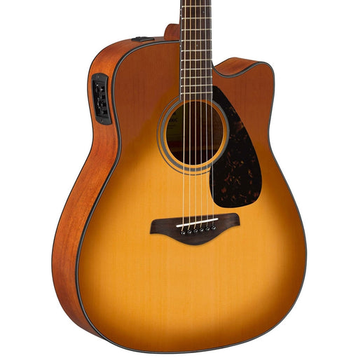Yamaha FGX800C Cutaway Electro-Acoustic Guitar – Sand Burst