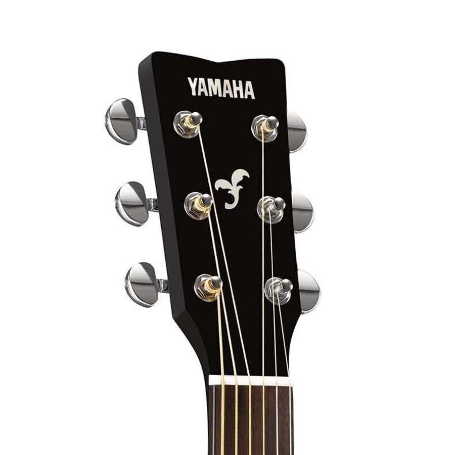 Yamaha FGX800C Black Acoustic-Electric Guitar – Solid Spruce Top Cutaway Dreadnought Guitar
