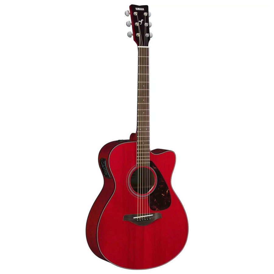 Yamaha FSX800C Electro-Acoustic Guitar – Ruby Red Finish