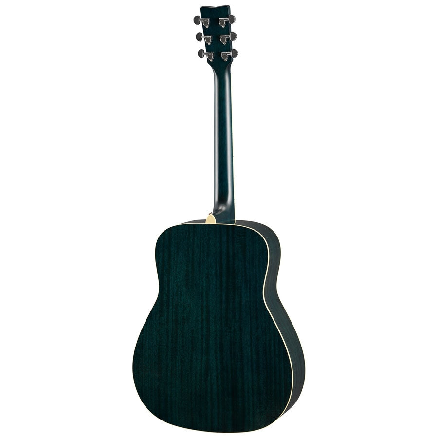 Yamaha FG820 Dreadnought Acoustic Guitar in Sunset Blue Finish