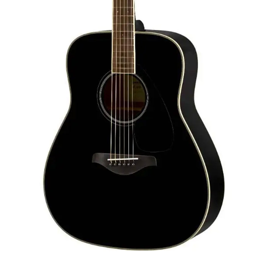Yamaha FG820 Dreadnought Acoustic Guitar – Black
