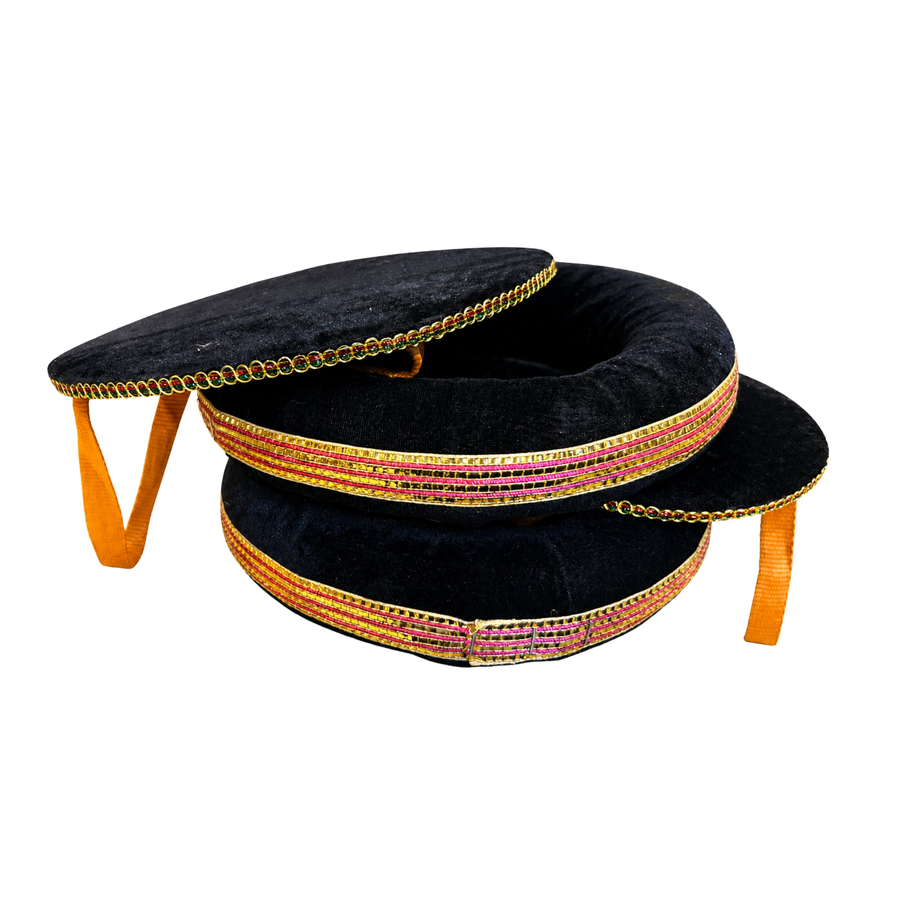 Amrit Steel Tabla Set – Complete Tabla Set with Protective Bag, Tuning Hammer & Bino