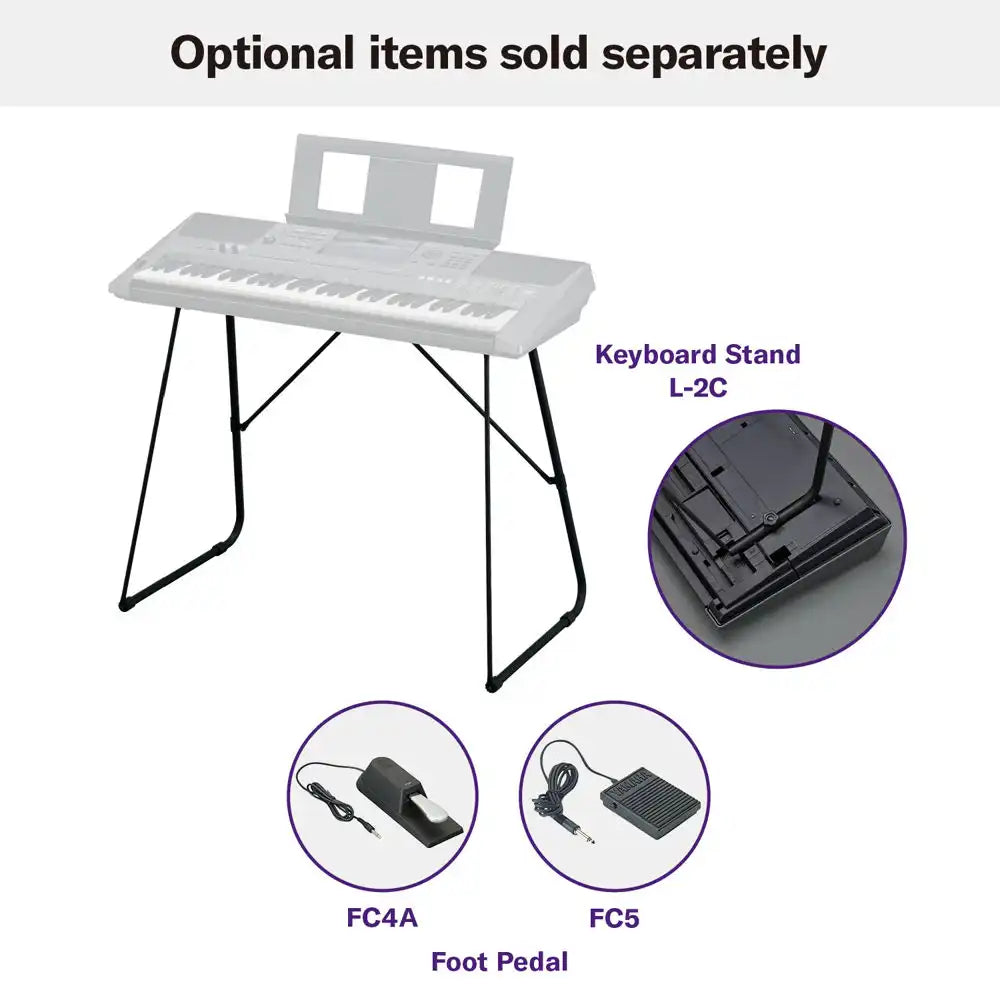 Yamaha PSR-I500 Portable Keyboard 61 Keys (Made in India)