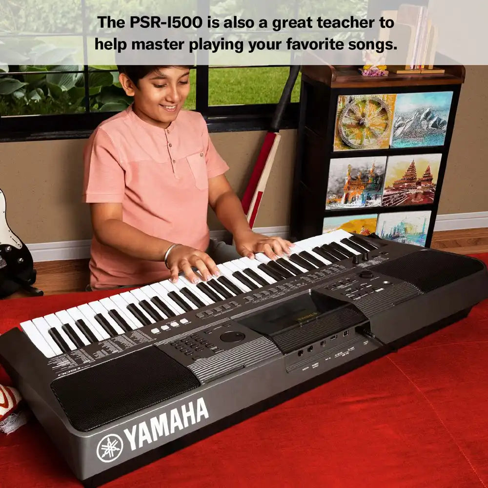 Yamaha PSR-I500 Portable Keyboard 61 Keys (Made in India)