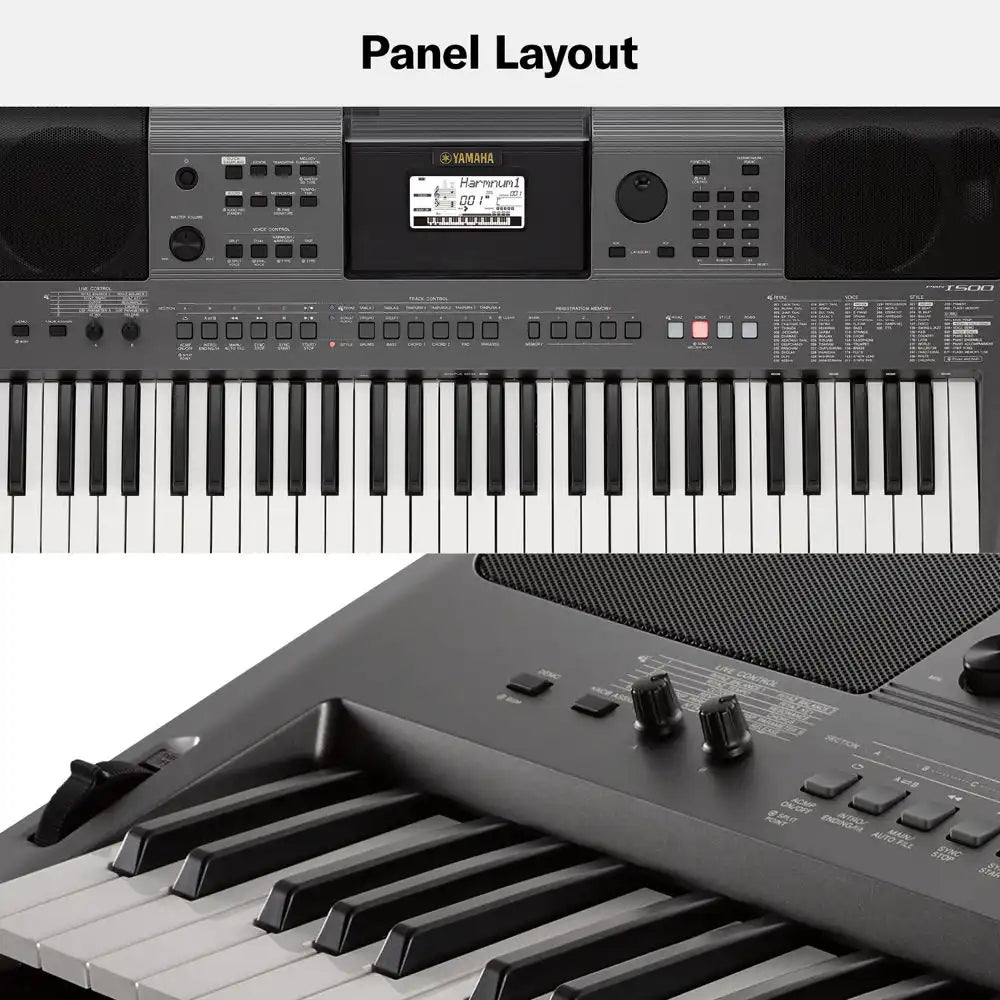 Yamaha PSR-I500 Portable Keyboard 61 Keys (Made in India)
