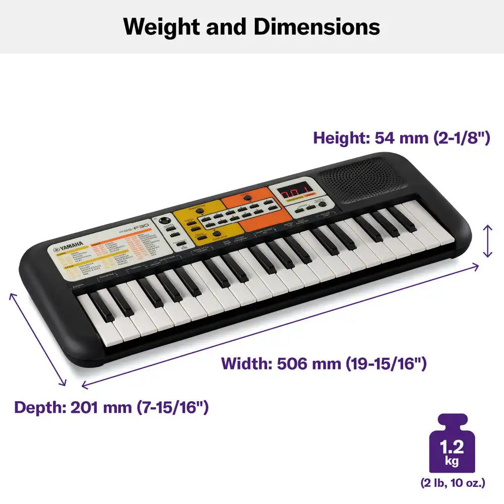 Yamaha PSS-F30 Mini Keyboard For Kids (Made in India)