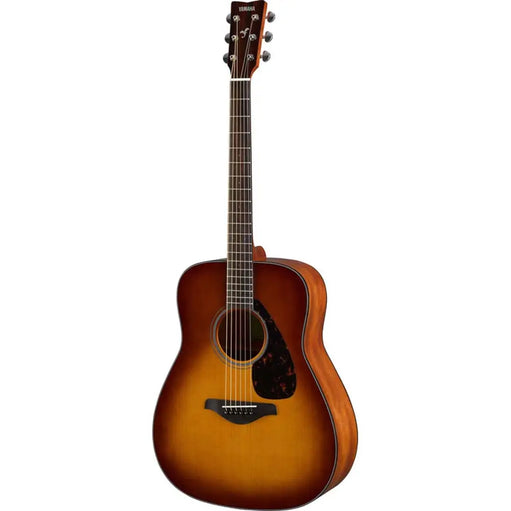 Yamaha FG800 Sand Burst Acoustic Guitar – Solid Spruce Top Dreadnought Acoustic Guitar