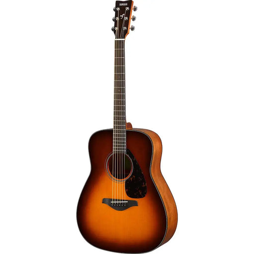 Yamaha FG800 Brown Sunburst Acoustic Guitar – Solid Spruce Top Dreadnought Acoustic Guitar
