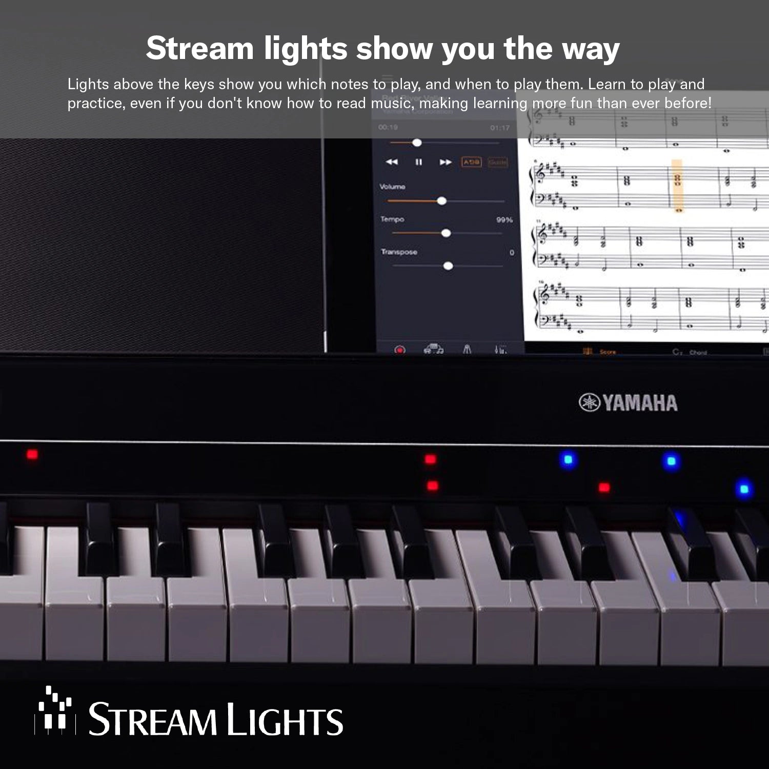 Yamaha P-S500 Digital Piano With 88 Keys