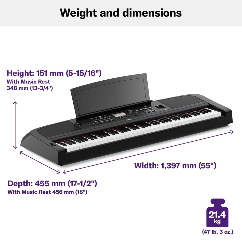 Yamaha DGX-670 Digital Piano