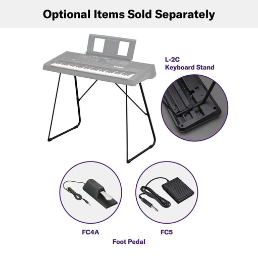 Yamaha PSR-E473 Portable Keyboard With 61 Keys (Made in India)