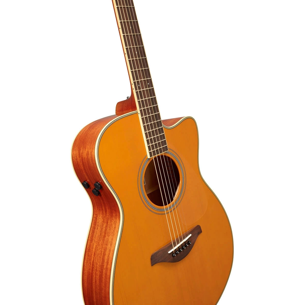 Yamaha FSC-TA Vintage Tint Trans Acoustic Guitar