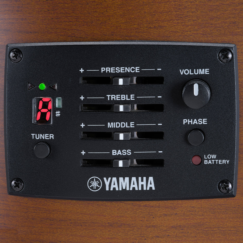Yamaha FSX400C Electro-Acoustic Guitar – Smoky Black Finish