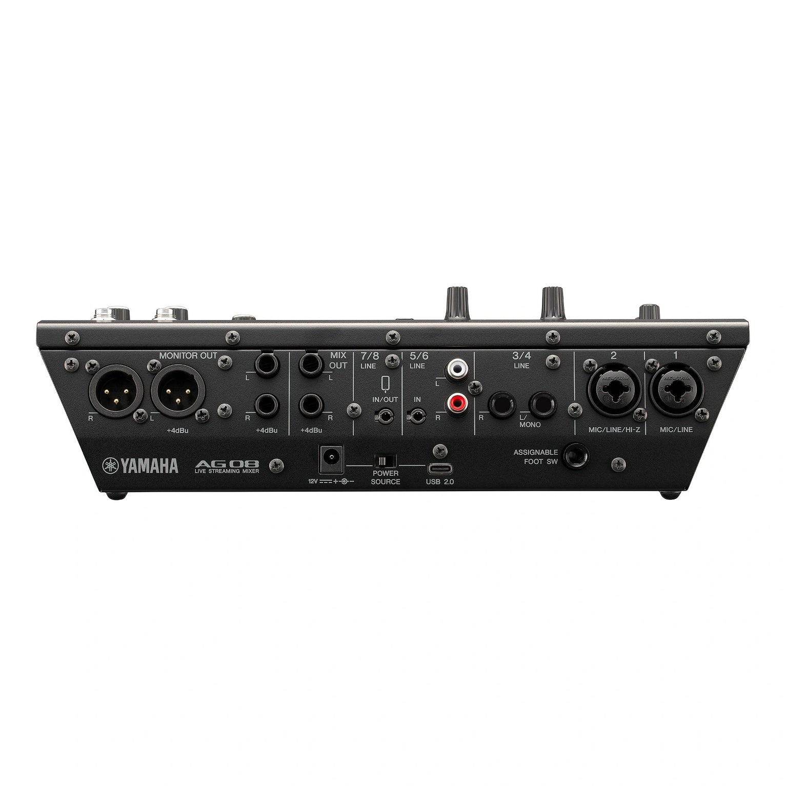 Yamaha AG08 (Black) Live Streaming Mixer