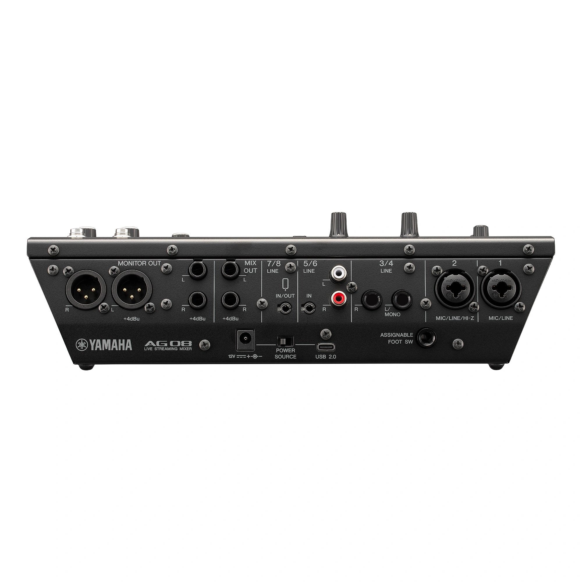 Yamaha AG08 (Black) Live Streaming Mixer