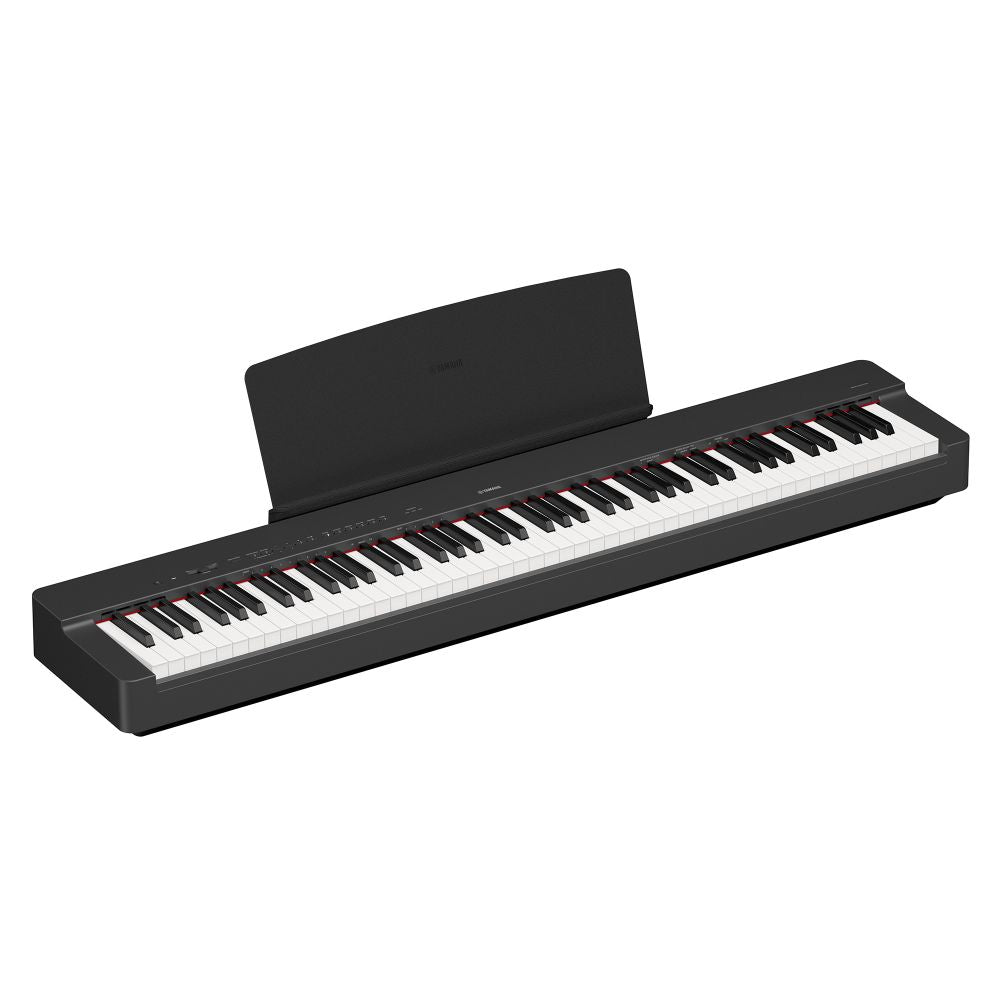 Yamaha P-225 88-Key Weighted Action Portable Digital Piano with Power Adapter – Ideal for Beginners