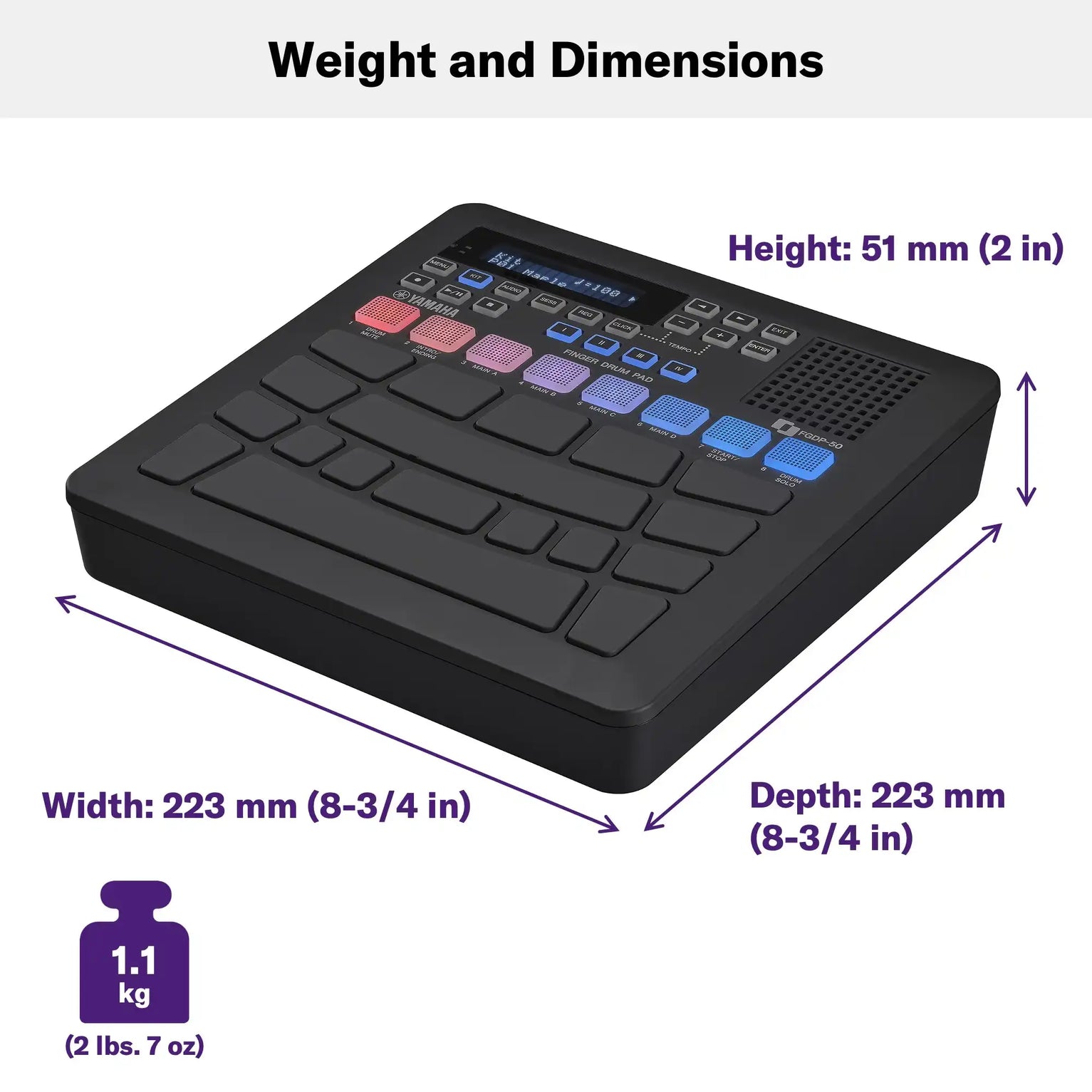 FGDP-50 Finger Drum Pad