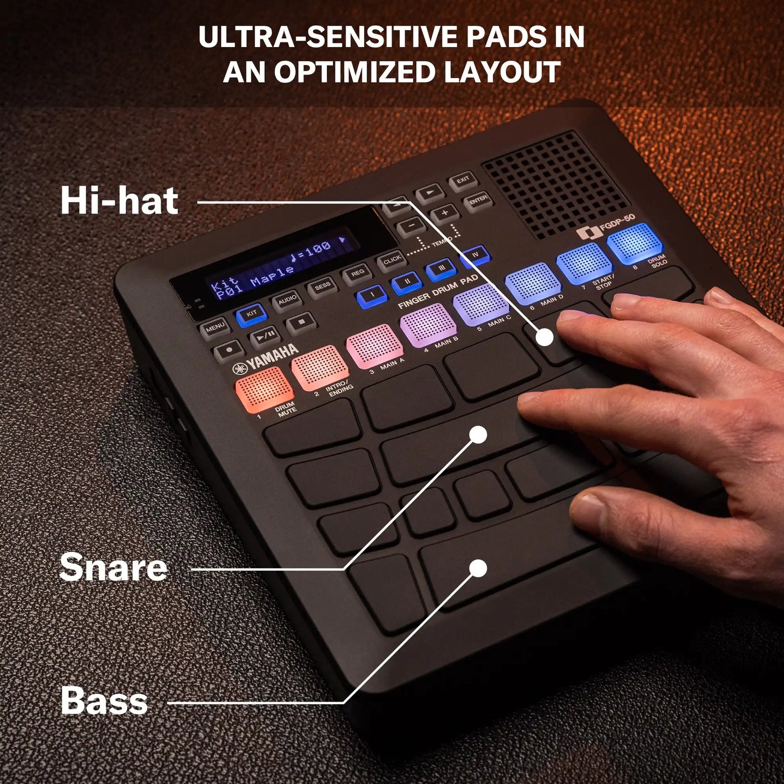 FGDP-50 Finger Drum Pad