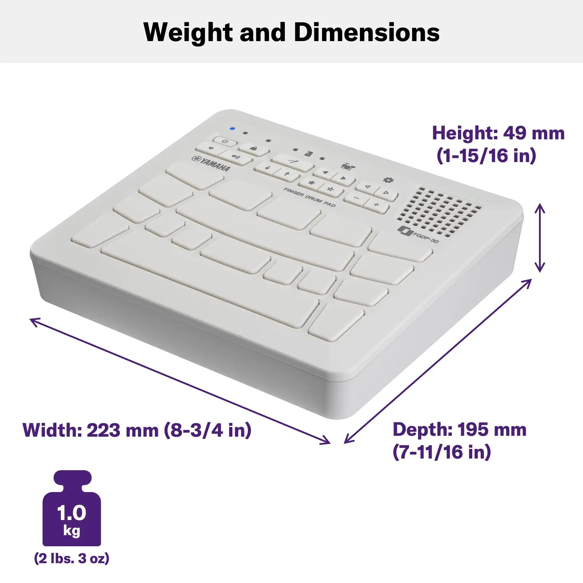 FGDP-30 Finger Drum Pad