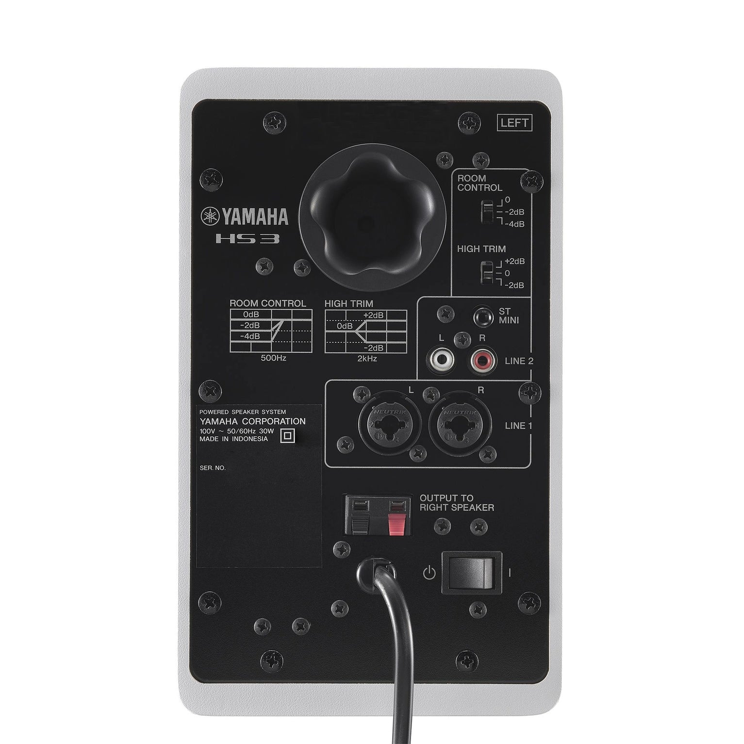 Yamaha HS3 (White) Powered Studio Monitors (Sold in Pair)