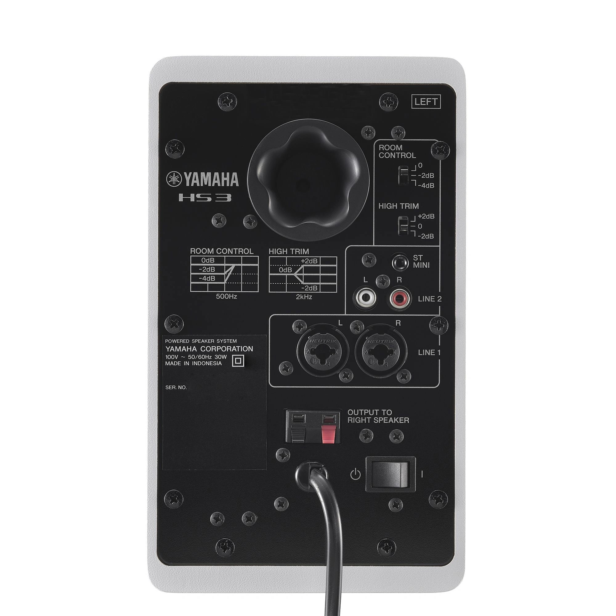 Yamaha HS3 (White) Powered Studio Monitors (Sold in Pair)