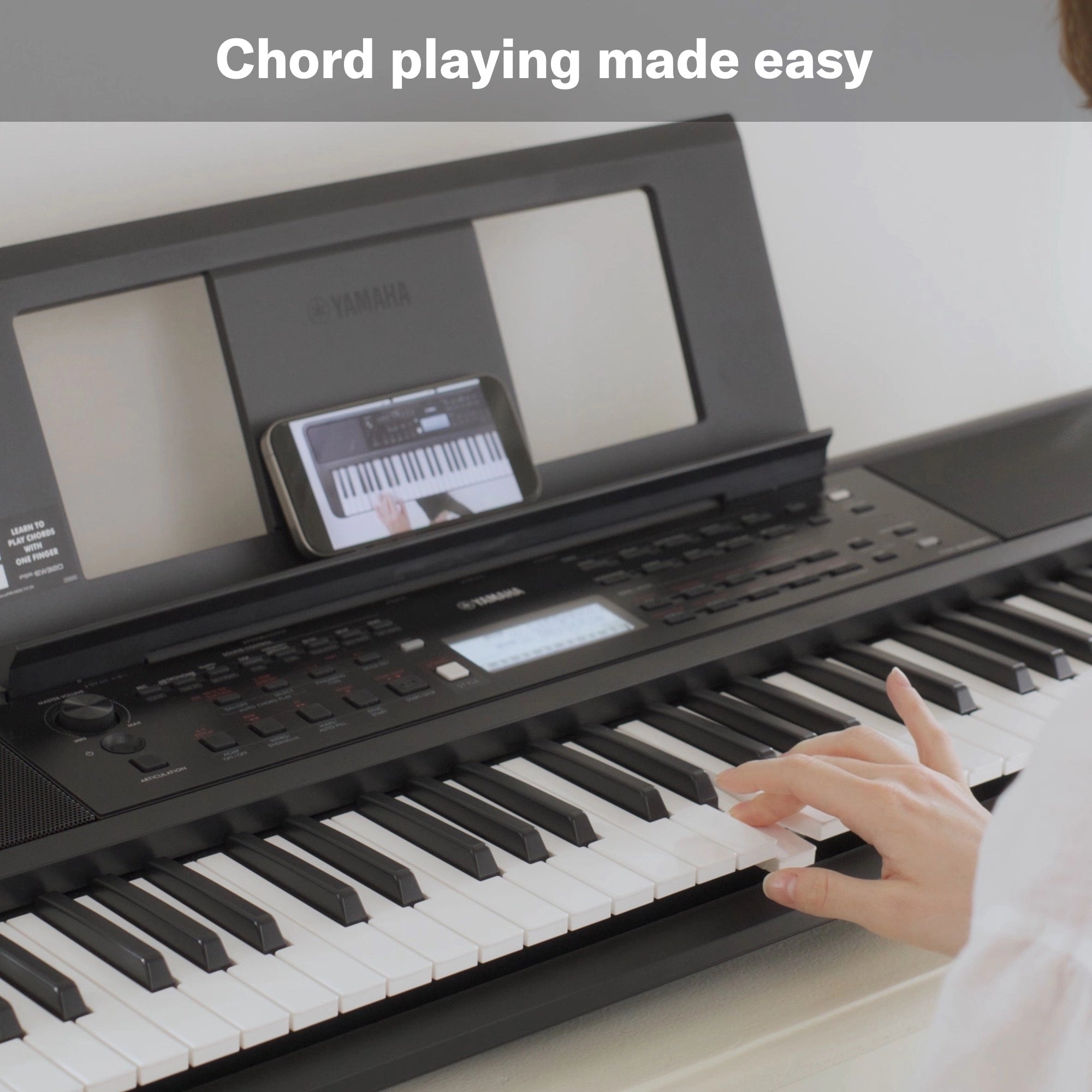 Yamaha PSR-EW320 Portable Keyboard With 76 Keys