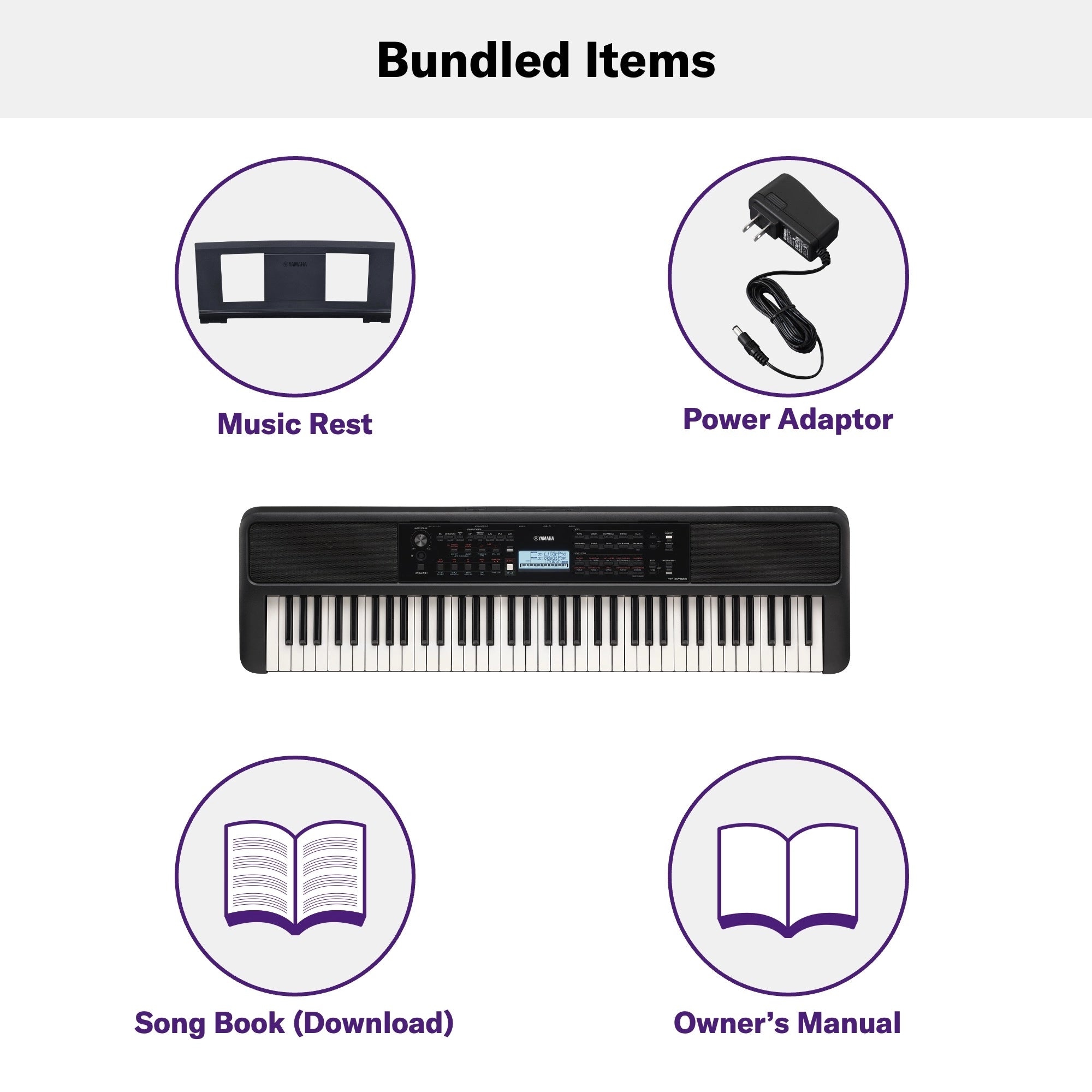 Yamaha PSR-EW320 Portable Keyboard With 76 Keys