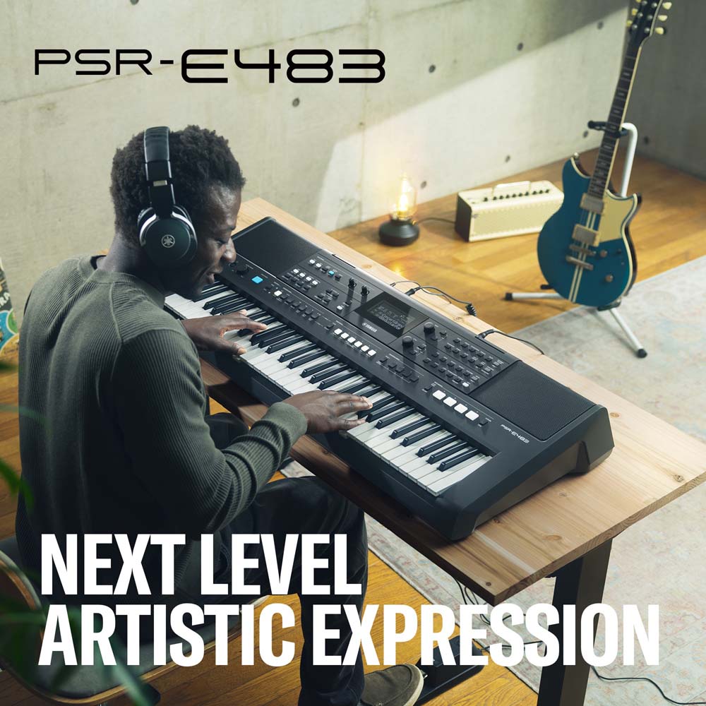 Yamaha PSR‑E483 Portable Keyboard