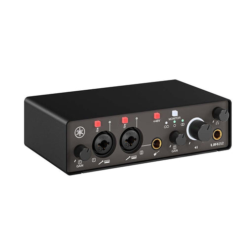 Yamaha UR22MK3 B USB Audio Interface – 2x2 Recording Interface with Dual D-PRE Mic Preamps (Black)
