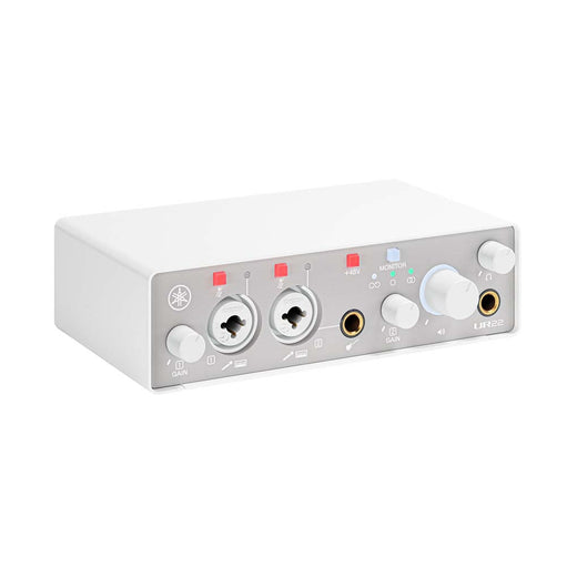 Yamaha UR22MK3 B USB Audio Interface – 2x2 Recording Interface with Dual D-PRE Mic Preamps (White)