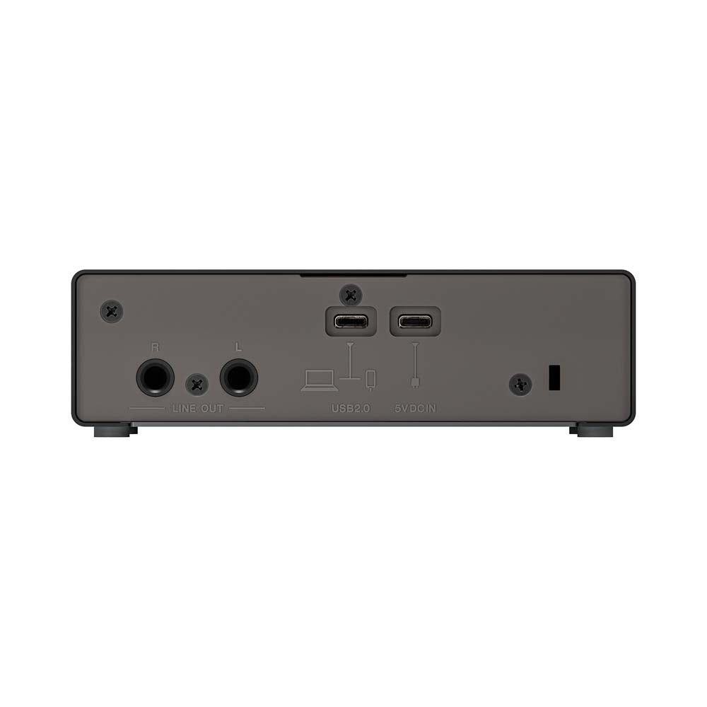 Yamaha UR12MK3 W USB Audio Interface – 2-In/2-Out Studio Interface with D-PRE Mic Preamp Black