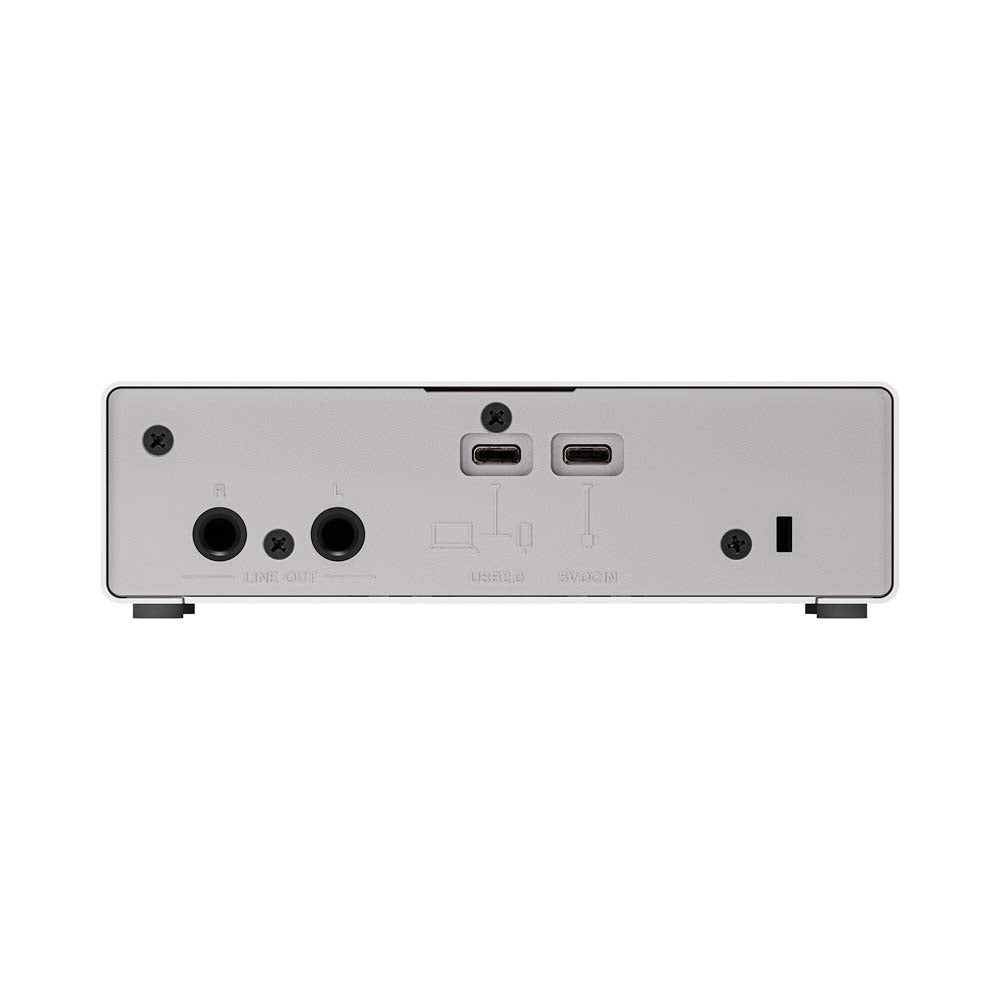 Yamaha UR12MK3 W USB Audio Interface – 2-In/2-Out Studio Interface with D-PRE Mic Preamp White