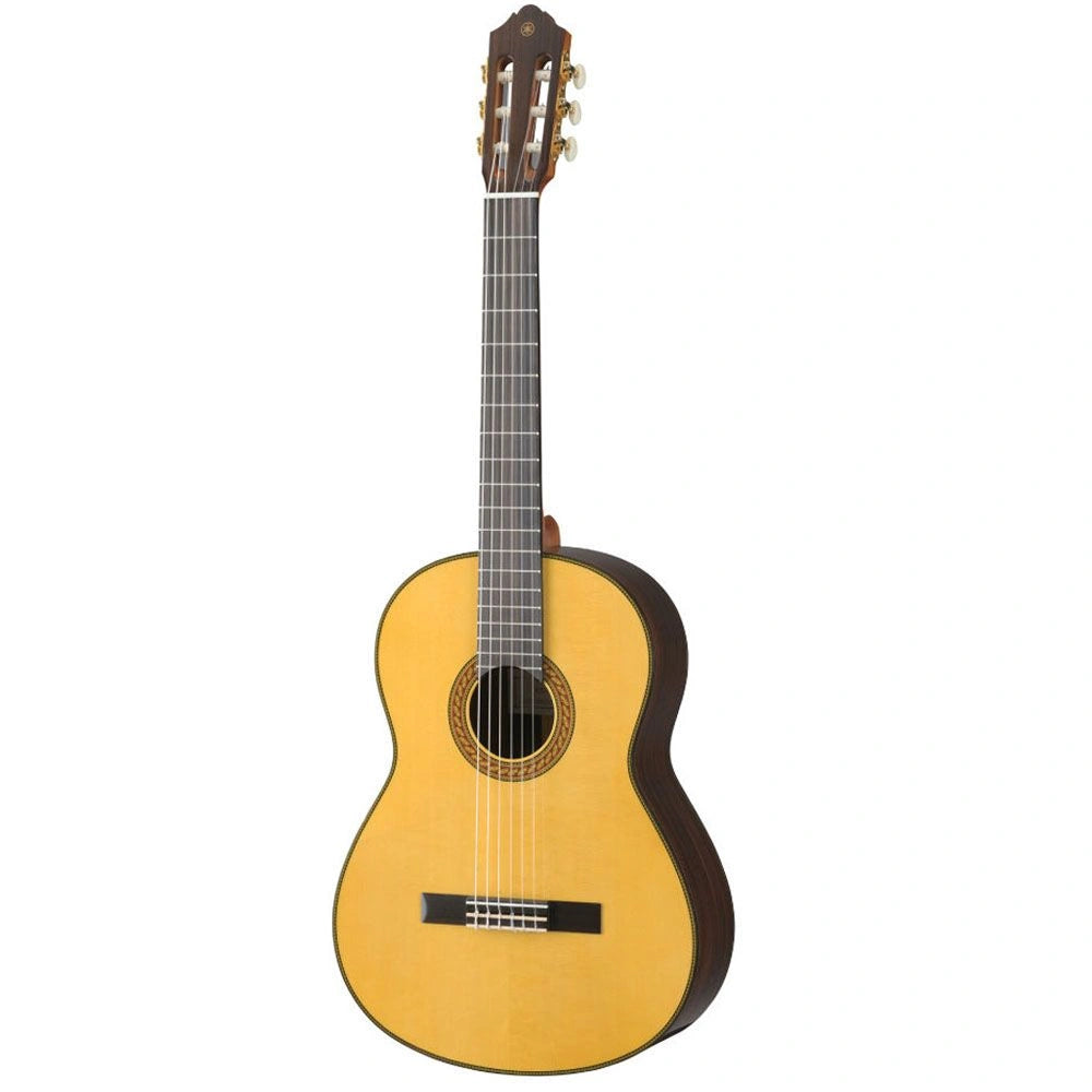 Yamaha CG192S Classical Guitar – Premium Full-Size Solid Spruce Top Nylon-String Guitar