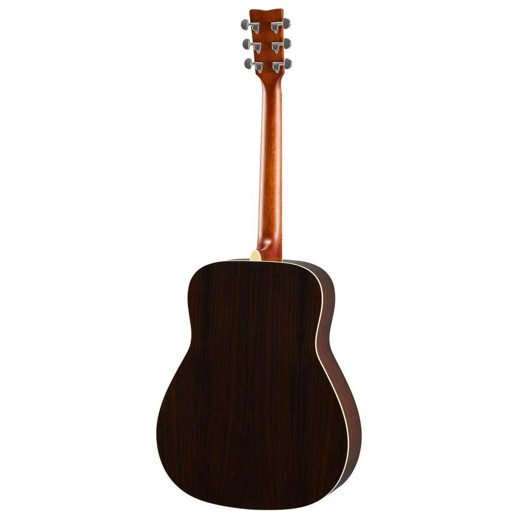 Yamaha FG830 Acoustic Guitar – Solid Spruce Top Rosewood Dreadnought Acoustic Guitar